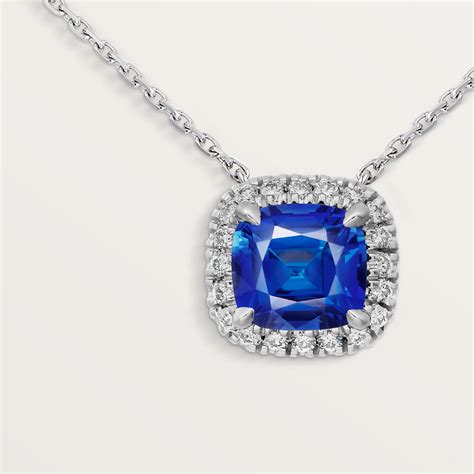 cartier necklace|cartier sapphire and diamond necklace.